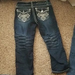 LA Idol USA 3/4 length jeans